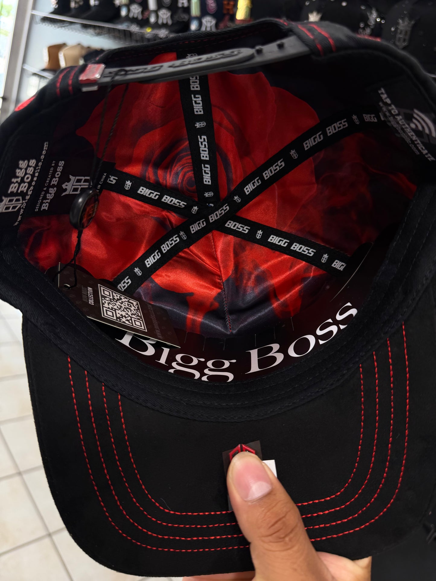 DOUBLE BB RED/BLACK
