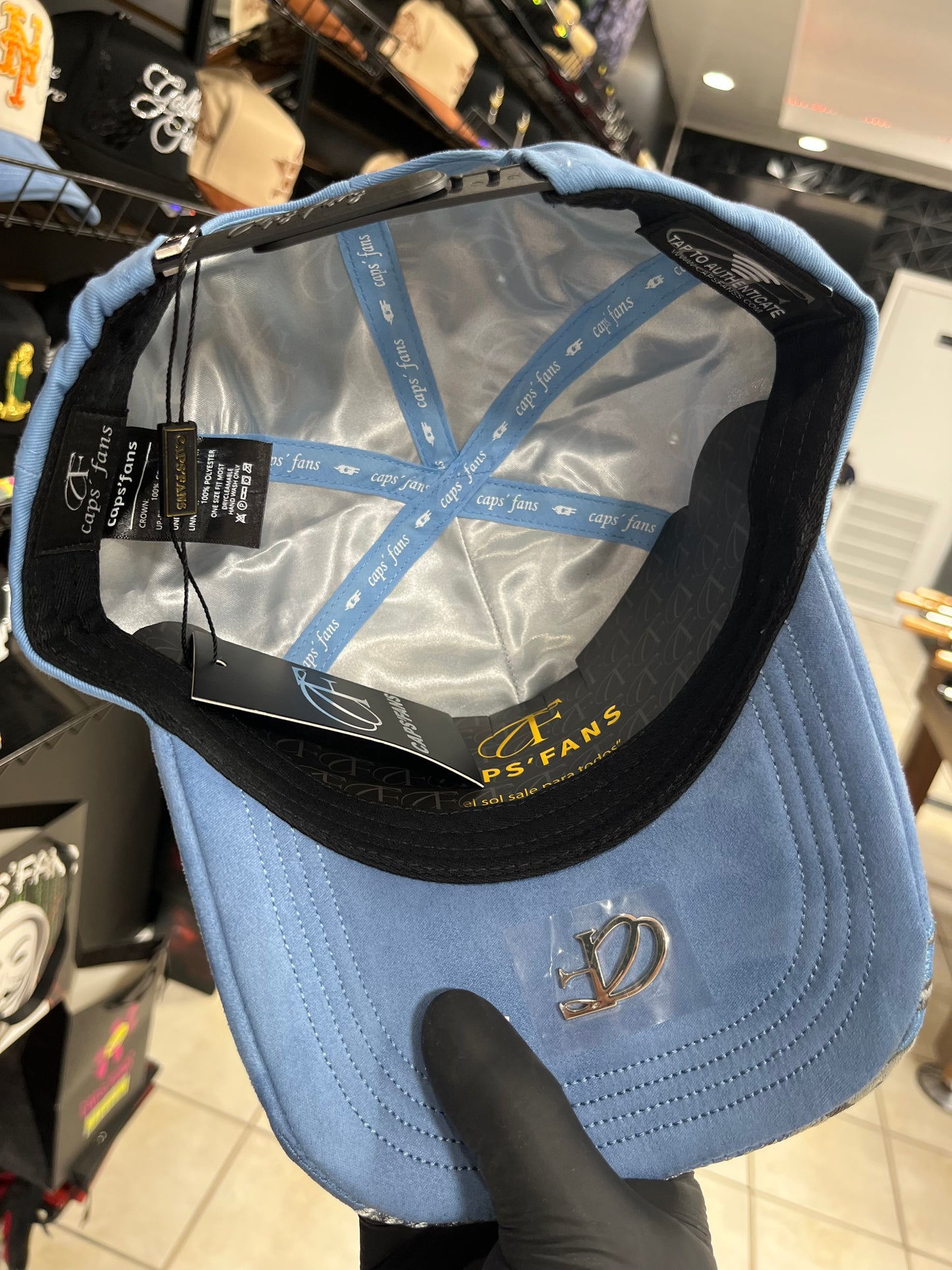CAPS FANS CAP BLUE
