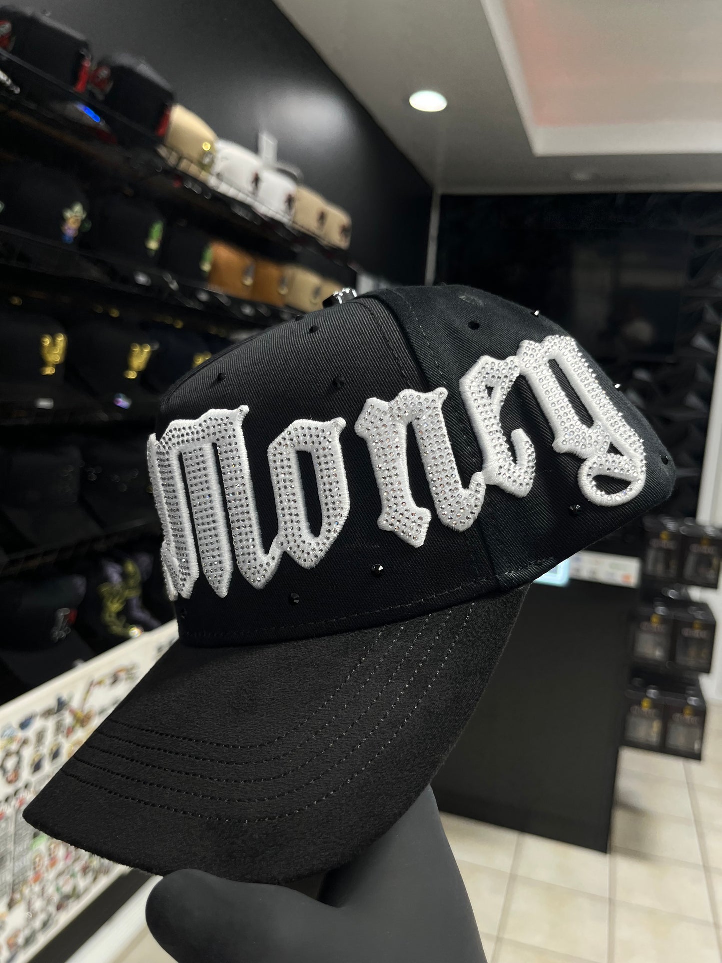 MONEY CAP BLACK/WHITE
