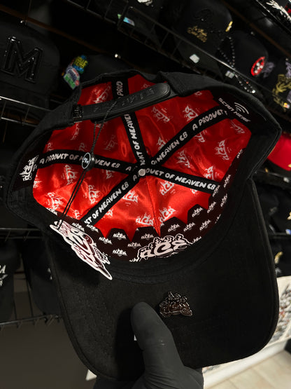 LA. ACE HATS BLACK