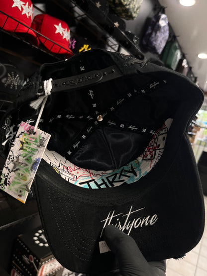 LA 31 hats Black/White