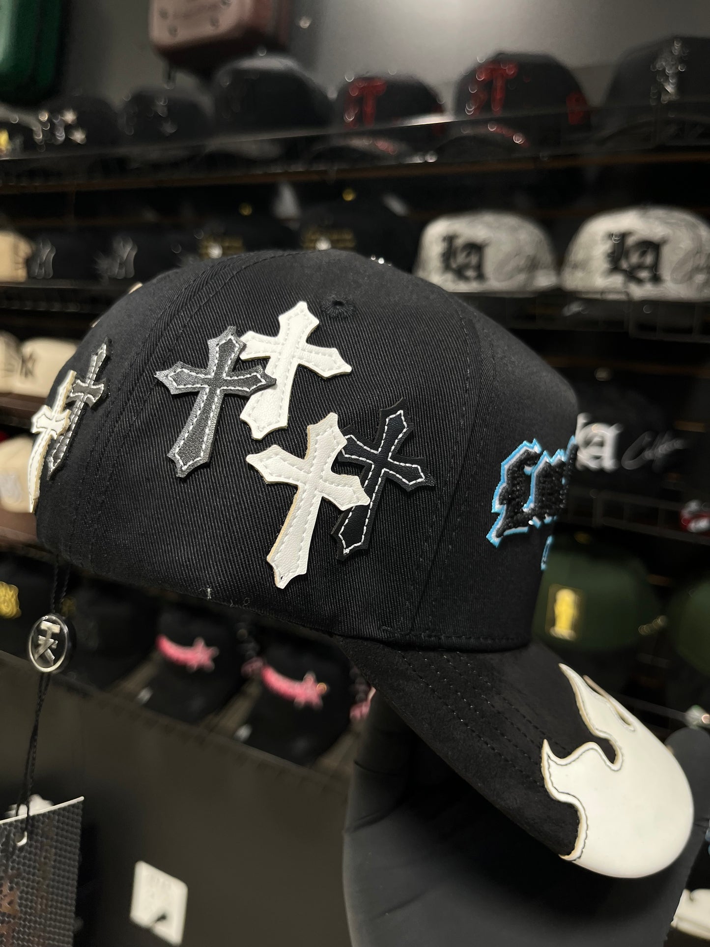 KLAN HATS. LA CALIFORNIA BLACK