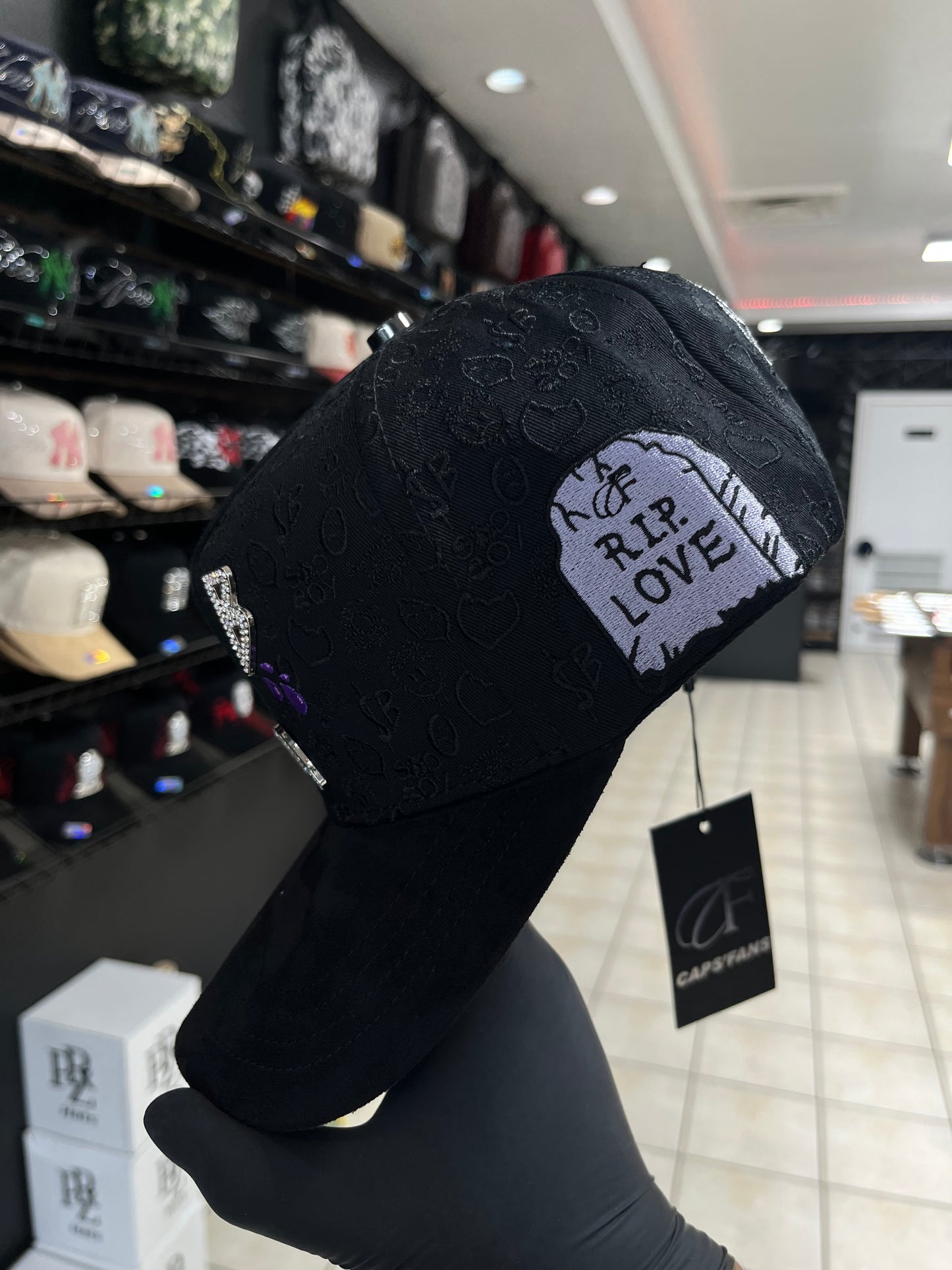 SAD BOYS BLACK/PURBLE