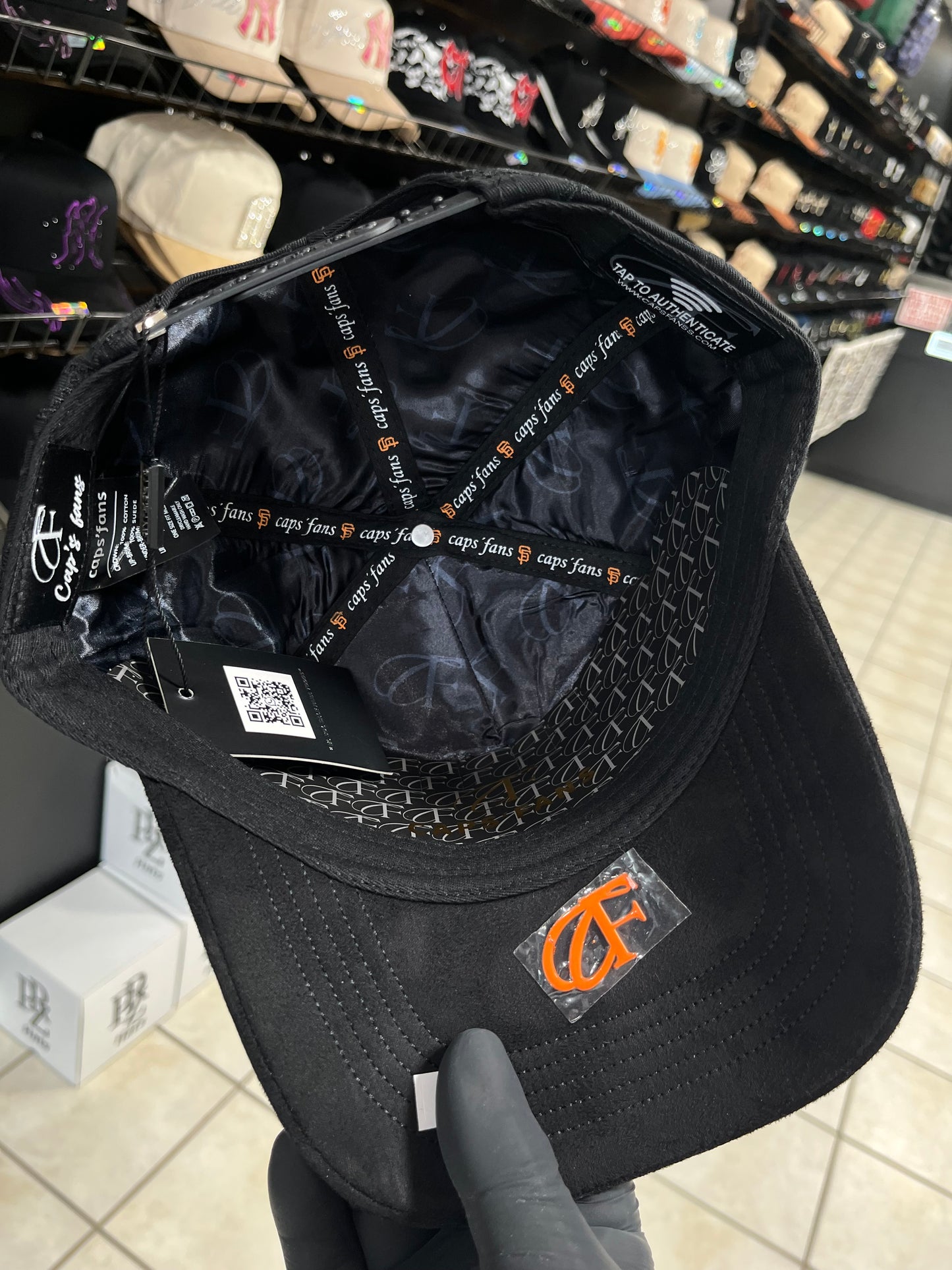 SAN FRANCISCO CAP BLACK