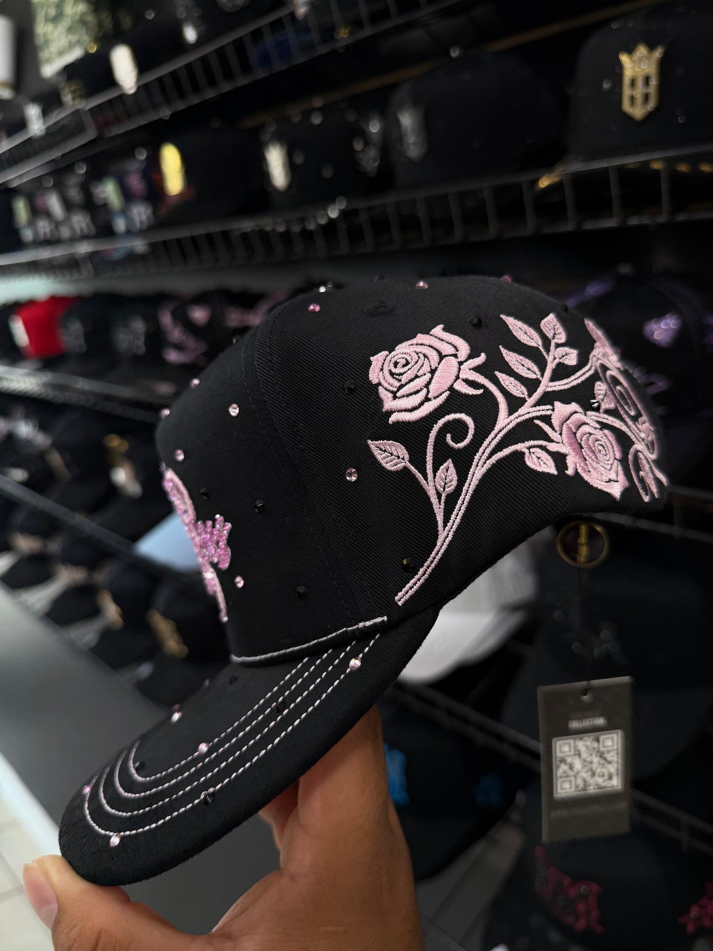 DOUBLE BB ROSE/BLACK