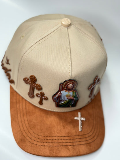 SAN JUDAS TADEO, CRUCES/BEIGE