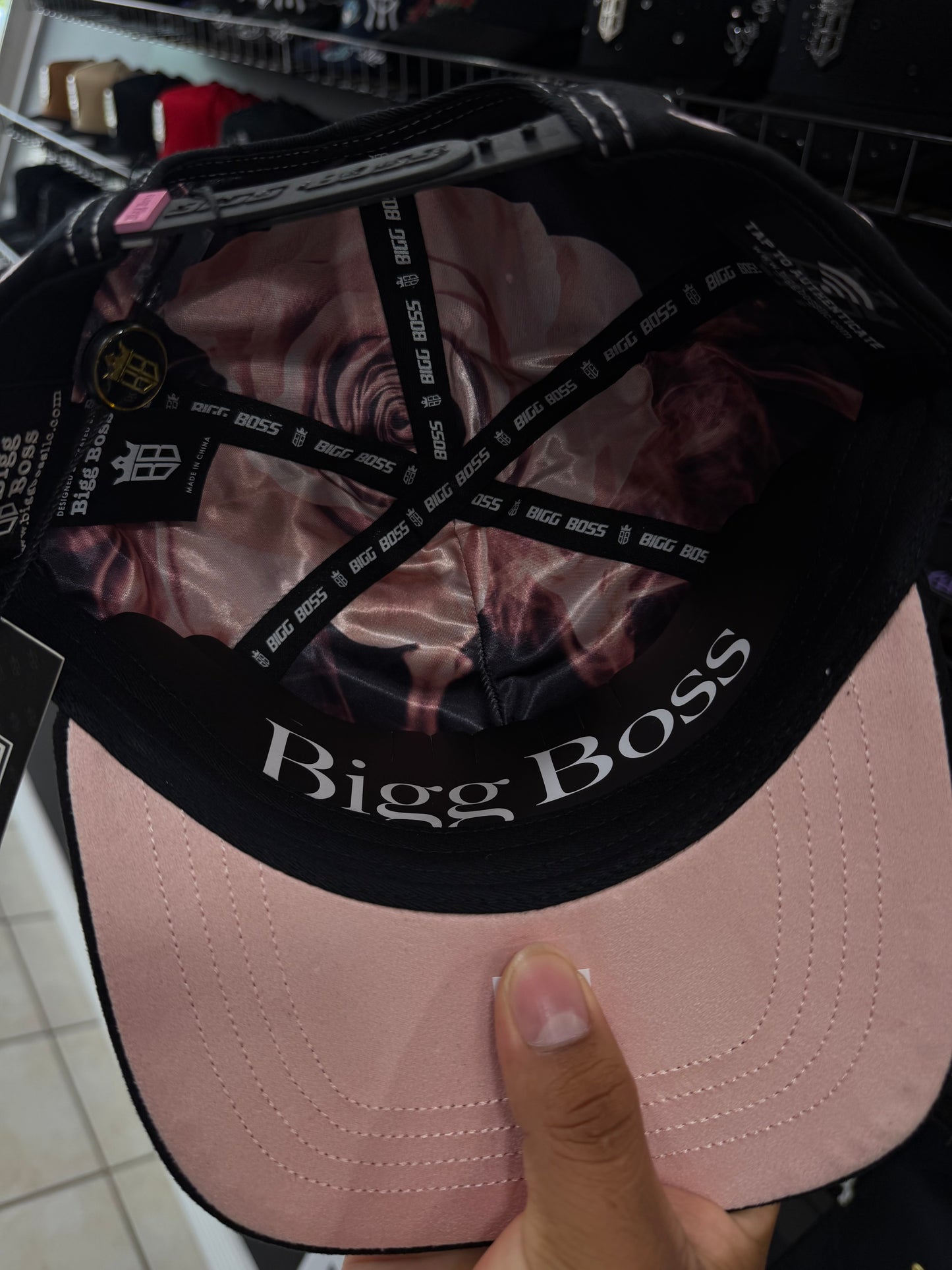 DOUBLE BB ROSE/BLACK