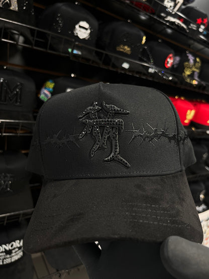 LA. ACE HATS BLACK